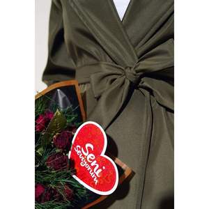 Manteau trench vintage kaki, modèle double-boutonnage sans boutons, ceinture, imperméable, saison hiver-printemps, imprimé cachemire, laine, coton - Product Image 4