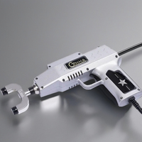 Solution complète pour cabinets chiropratiques : Pistolet d'ajustement 750N, table et accessoires alimentés par batterie, garantie 1 an pour les nouvelles cliniques