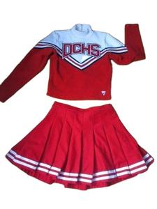 Uniformes de cheerleading pour femmes, sur mesure en gros avec filet - Product Image 3