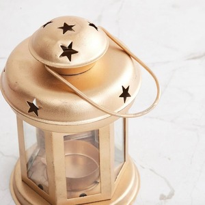 High Quality Glass Candle Jar with Metal <b>Lantern</b> New Design Home Hotel Christmas Decor Best Price-Available <b>Large</b> Small Sizes - Product Image 1