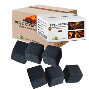 Producto DE EXPORTACIÓN DE Indonesia, briquetas de cáscara de coco en forma de cubo, carbón negro Natural para compradores de parrillas de barbacoa al aire libre en Europa, 10Kg - Product Image 6