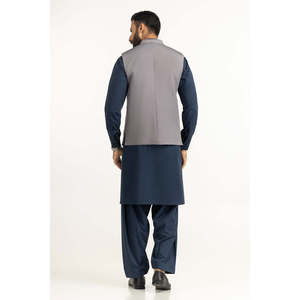 เสื้อกั๊กกันลมผู้ชายทรงเข้ารูป ดีไซน์ทันสมัย ติดกระดุม ผ้าแคนวาส โพลีเอสเตอร์ สำหรับกิจกรรมกลางแจ้ง-รุ่น WC-STY25-009 - Product Image 5