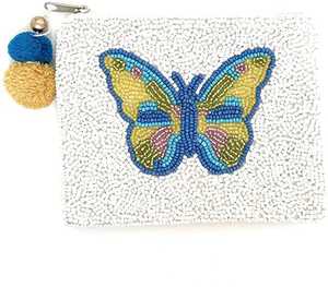 Conjunto de monedero grande y monedero con cuentas único y elegante hecho a mano accesorios vintage de moda para mujer - Product Image 1