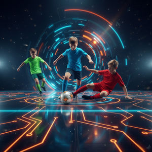 But de football 8' x 5' et équipement d'entraînement avec filet, sangles et ensemble de balles d'ancrage et de cadre 2026 futbol - Product Image 6