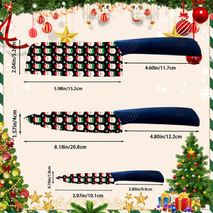 Couteau de poche à lame en céramique, imprimé floral, en plastique, compatible lave-vaisselle, haute qualité, fait main, outil de cuisine professionnel, directement de l'usine - Product Image 2