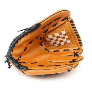 Guantes de béisbol con logo personalizado para exteriores, guantes de béisbol de mano izquierda y derecha de cuero para practicar videojuegos de bateo - Product Image 4