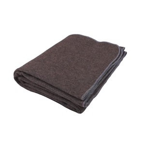 Couvertures militaires grises Offre Spéciale de Raschel de laine avec le nouveau design bleu d'ourlet pour des commandes en gros à des prix concurrentiels - Product Image 2