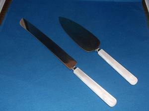 Premium Marble Handle <b>Cake</b> <b>Server</b> Set Elegant Dessert Knife Stylish Baking Tools for <b>Cake</b> Serving at Special Occasions - Product Image 2