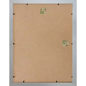 กรอบโปสเตอร์สีเงิน DIN A2 รุ่นใหม่ (42 x 59.4 ซม.) ทำจากอะลูมิเนียมและไม้ MDF สำหรับตกแต่งบ้าน รูปทรงสี่เหลี่ยม - Product Image 3