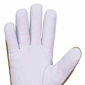 Gants de travail en cuir avec protection contre les coupures - Product Image 5