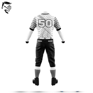 Uniforme de poliéster personalizado de béisbol para hombre OEM al por mayor 2025 ropa deportiva de buena calidad su propio diseño en blanco de buena calidad liso - Product Image 4