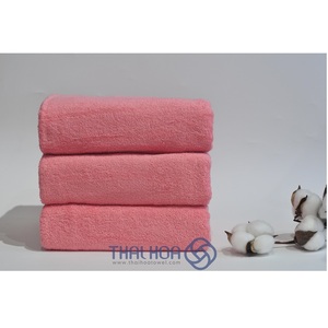 Logo personnalisé couleur 100% coton serviette de bain 70*132cm 340gsm doux à séchage rapide serviettes tricotées pour la maison hôtel plage Vietnam cadeau - Product Image 6