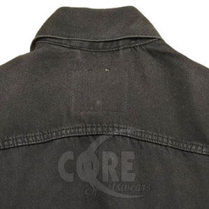 Veste en jean pour hommes à prix réduit OEM 100% Veste d'hiver en jean pour hommes en coton pour la vente en ligne - Product Image 4