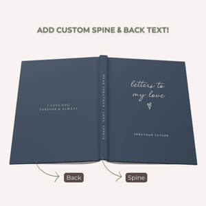 LABON Lettres à <span class=keywords><strong>mon</strong></span> <span class=keywords><strong>amour</strong></span> Carnet de notes personnalisé avec nom Journal personnalisé Anniversaire de mariage Cadeau de Saint-Valentin pour cadeaux - Product Image 5