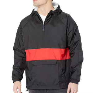 Vestes coupe-vent de mode pour hommes Vestes d'extérieur imperméables et coupe-vent en toile douce pour la pluie - Product Image 1