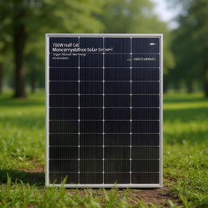 Panel Solar Monocristalino de Media Celda de 700W de Jingjiang Alicosolar New Energy ASM132-680BNDG - Product Image 3
