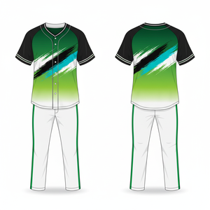 Uniforme de Béisbol 2026 en Oferta, Malla Ligera, Impresión Digital, Transpirable, 100% Poliéster, Pantalón de Jersey de Secado Rápido, Nombre del Jugador Personalizado - Product Image 1