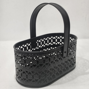 Custom Metal Hamper <b>Basket</b> Hot Selling Any Shape or Size Available Perfect for Gift <b>Display</b> or Storage Use - Product Image 1