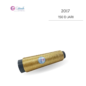 เส้นด้ายโพลีเอสเตอร์ Jari Lurex S ST Type Jari 150D ความดื้อรั้นสูงลายดอกไม้โลหะสำหรับการทอผ้าประเภท MS - Product Image 2