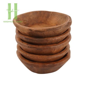 High Quality Wooden <b>Dough</b> <b>Bowl</b> Acacia <b>Bowl</b> for Candle Making Wooden Rustic Design From Vietnam Factory - Product Image 3