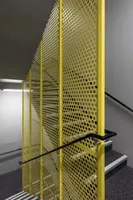 Panneau en acier inoxydable perforé décoratif, maille métallique, motif de perforation personnalisé pour l'architecture intérieure et extérieure