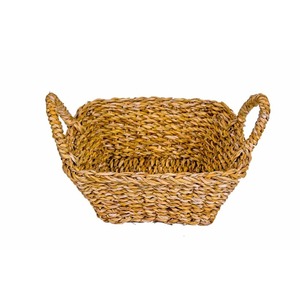 New Customized MOQ Set of Two <b>Round</b> Eco-Friendly Banana Leaf Storage <b>Basket</b> Handmade Sundries <b>Basket</b> with Export From Bangladesh - Product Image 1