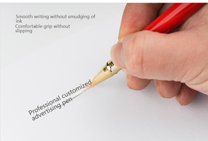 Toptan siyah 0.5mm jel kalemler iş hediyeler Metal İmza kalemler özelleştirilebilir logolar - Product Image 6