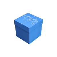 Offre Spéciale coffrets cadeaux surprise bleus de taille personnalisée pour bijoux boîte d'explosion d'emballage de bonbons avec papier d'impression personnalisé