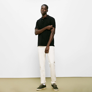 Ropa de calle para hombre, camiseta polo cómoda activa para hombre, camiseta Polo para gimnasio para hombre, patrón de diseño OEM único en blanco - Product Image 3