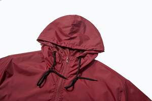 Veste coupe-vent surdimensionnée tendance, logo personnalisé, tissu de qualité supérieure, vêtements de sport de plein air, streetwear, usine OEM - Product Image 3