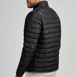 Vêtements de ville d'hiver OEM veste de créateur de haute qualité veste matelassée coupe-vent à motif d'impression personnalisé veste matelassée chaude pour hommes - Product Image 3
