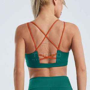 สปอร์ตบราของผู้หญิงดีไซน์ใหม่ล่าสุดพร้อมสไตล์เรียบง่ายระบายอากาศได้ดีและใส่สบาย - Product Image 3
