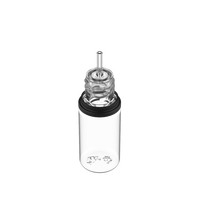 Bouteille de licorne PET Chubby Gorilla 10ML CRC et bandes de rupture inviolables (bouteille naturelle transparente/fermeture noire opaque)