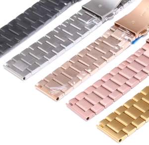 Cinturino a Tre Perle in Acciaio Inossidabile per Apple <span class=keywords><strong>Watch</strong></span> Serie 7 - Product Image 2