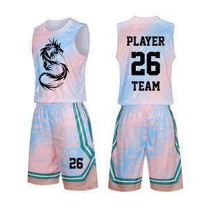 Bordado e impresión de uniformes de baloncesto hechos a medida disponibles para pedidos de equipo - Product Image 3