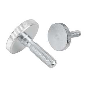 Vis moletée K1163 DIN 653 M10 x 40 en acier inoxydable, forme basse, fixation métrique pour serrage manuel - Product Image 4
