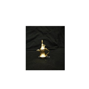 Attractive Design <b>Metal</b> Arabic Coffee Dallah Handmade Gold Plated <b>Teapot</b> Home & Hotel Usage Tea and Coffee Pot Accessory Supply - Product Image 1