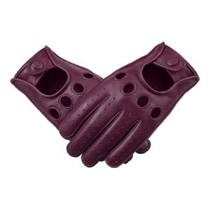 Gants de conduite en cuir respirant de haute qualité avec logo personnalisé, antidérapants, compatibles avec les écrans tactiles, pour le travail en extérieur en hiver, sécurité - Product Image 1