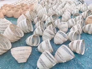 Wholesale <b>Rattan</b> Bamboo Lampshade Natural Bamboo <b>Pendant</b> Light for Home Kitchen Hotel Decoration - Product Image 5