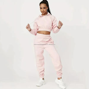 Femmes de haute qualité automne hiver chaud vêtements de sport décontracté Fitness Jogging vêtements de sport fermeture éclair à capuche imprimé Logo grande taille pour - Product Image 5