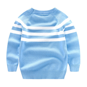 Pull en gros pour hommes en coton Preppy pull en tricot sweat-shirt à col rond pour une utilisation hivernale pour l'université et les sororités personnalisées - Product Image 2