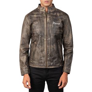 Veste en cuir pour homme, style classique vintage, veste de motard, durable, chaude, vêtements d'extérieur pour l'hiver, qualité d'exportation, fabricant - Product Image 1