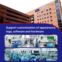 WCMI - Lector de Códigos de Barras 2D, Inalámbrico de Alto Rendimiento, Conexión BT 2.4G, Escáner de Códigos de Barras Portátil con Pantalla