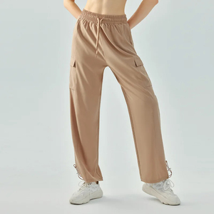 Pantalones deportivos de Yoga finos y holgados para mujer - Product Image 5