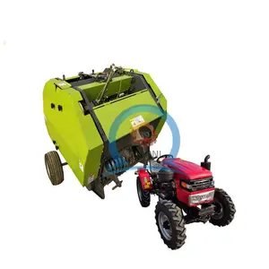 Russia popular Farm Tractor used mini round Hay bales machine Round Straw alfalfa 0850 straw hay baler Small round hay balers