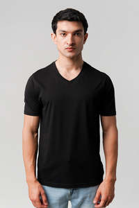 Custom Embroidered High-Quality Cotton <b>Polyester</b> <b>T</b>-<b>Shirt</b> for Men Regular Fit Loose Sleeve - Product Image 6