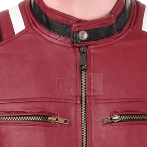 Chaqueta de invierno de cuero de estilo único para hombre hecha en Pakistán con logotipo frontal precio barato - Product Image 6