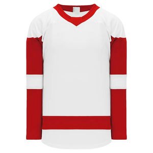 Nouveaux maillots de hockey sur glace personnalisés en gros, imprimés et brodés, en maille respirante, polyester, manches longues, nom d'équipe personnalisé, service OEM - Product Image 6