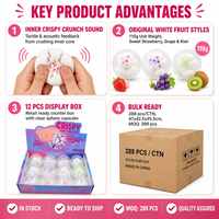 Jouets Squishy aux Fruits Croustillants Southpeak – Jouets Sensoriels Anti-Stress à Presser – Vente en Gros, Fabrication OEM