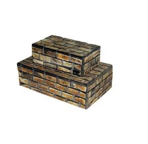 Caja de joyería pura Premium hecha a mano para mujer organizador de almacenamiento de diseño apilable caja decorativa hecha con cuerno - Product Image 1